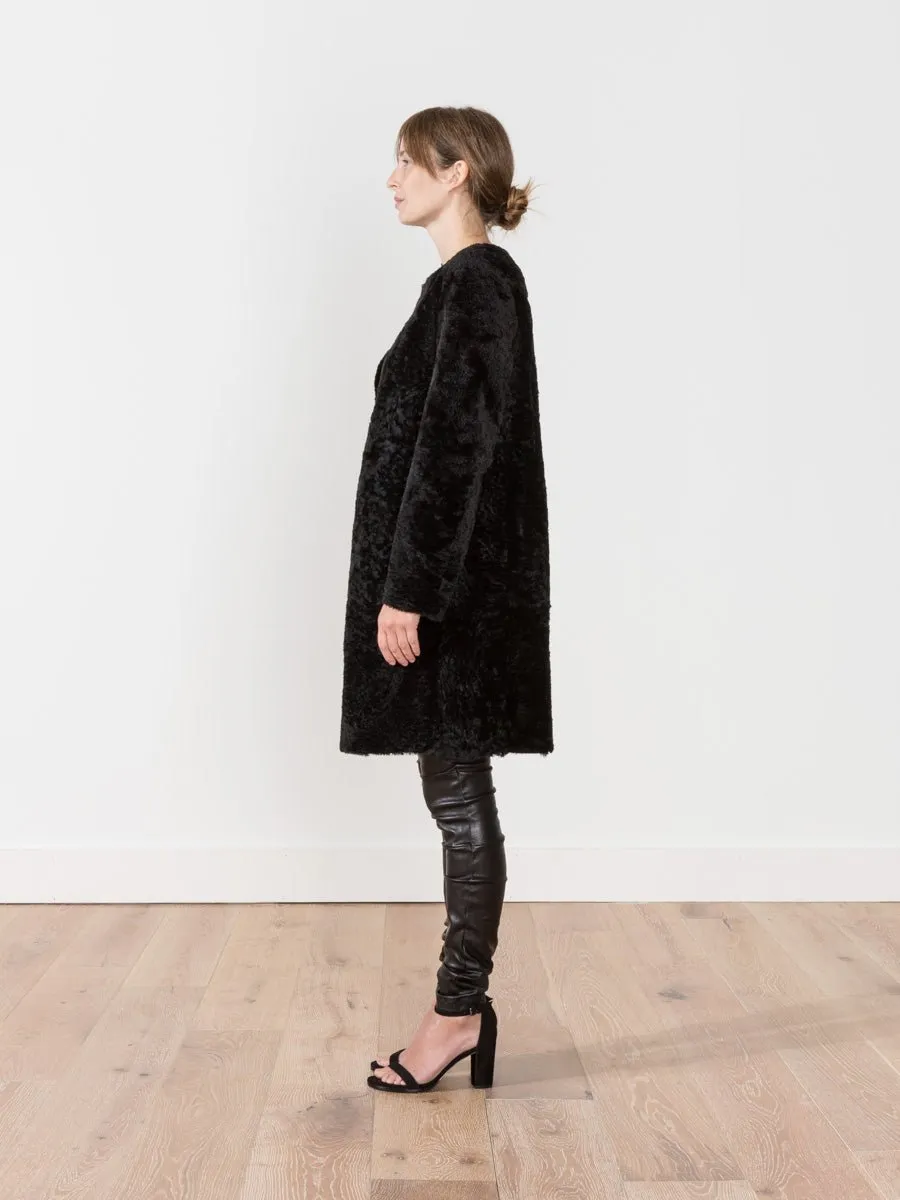 shearling coat