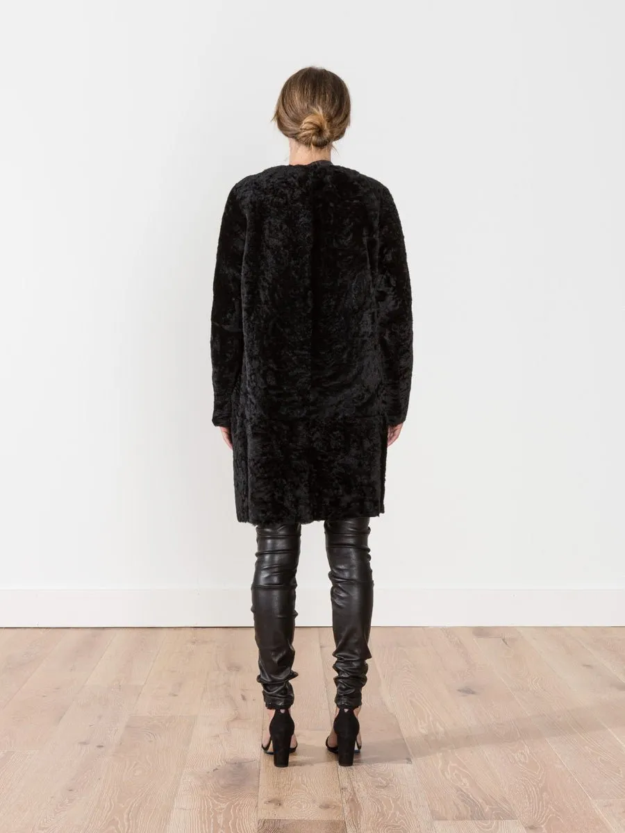 shearling coat