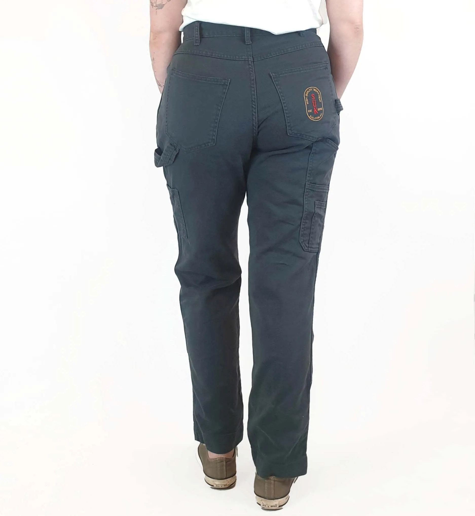 SÜK Workwear dark blue pants size 12