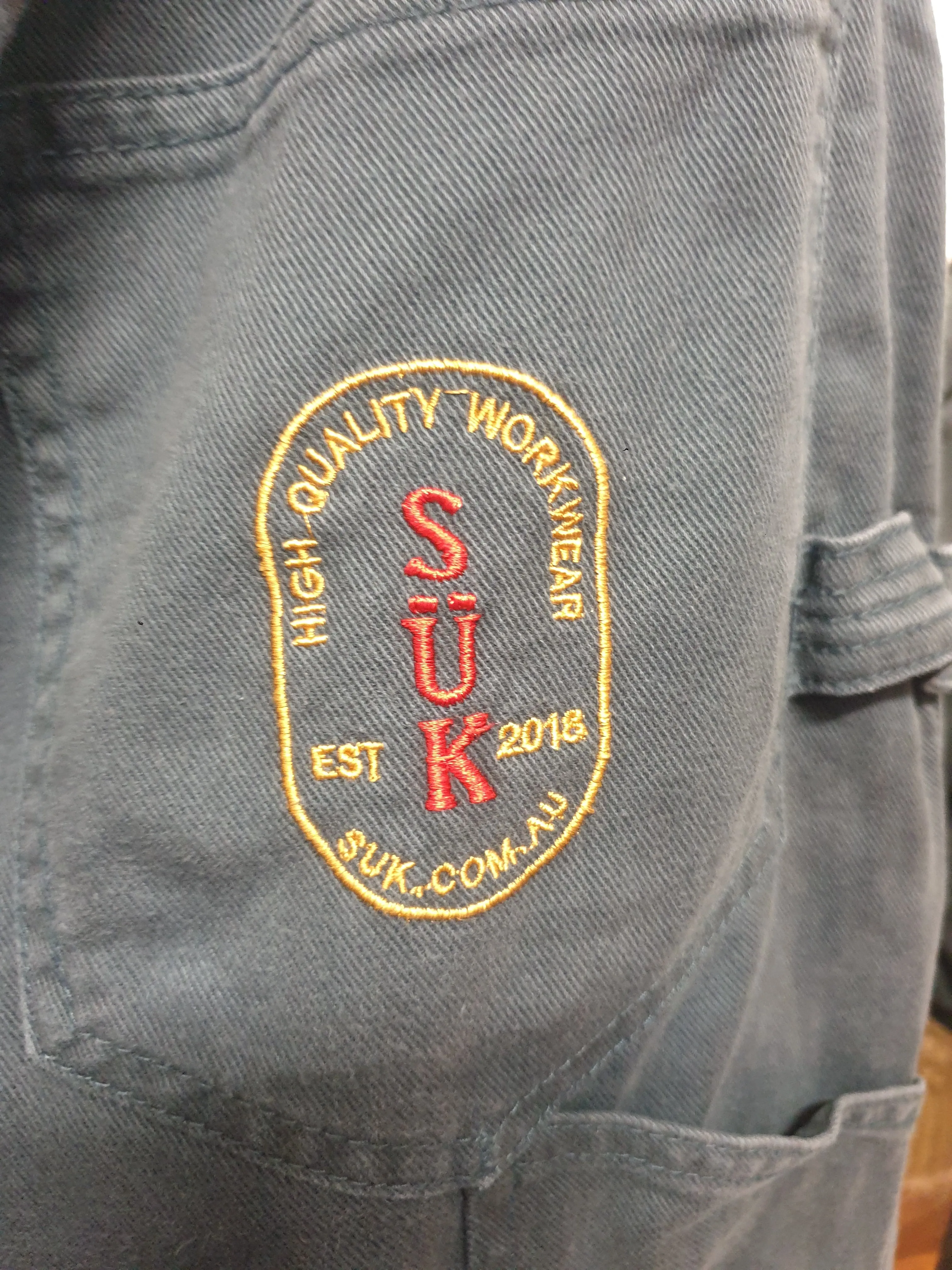 SÜK Workwear dark blue pants size 12