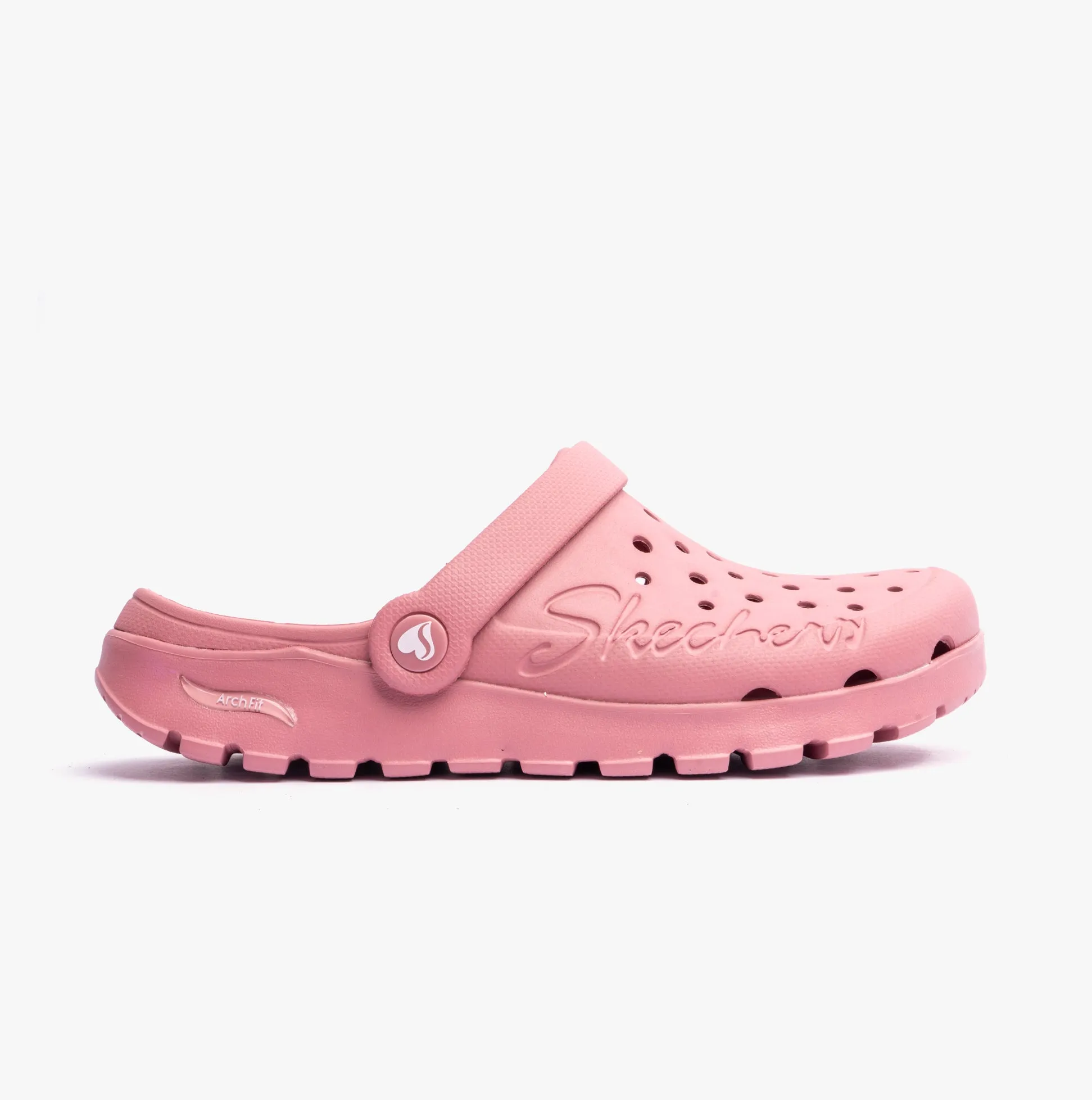 Skechers 111371/ROS FOAMIES: ARCH FIT FOOTSTEPS - PUREJOY Womens Sandals Rose