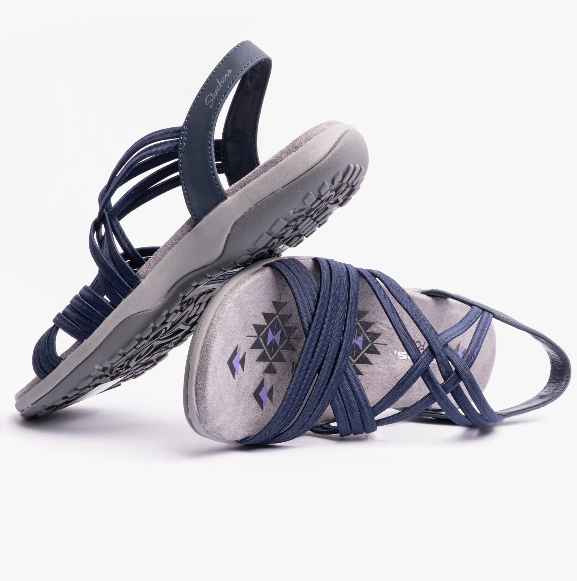 Skechers 163185/NVY REGGAE SLIM - SUNNYSIDE Womens Sandals Navy