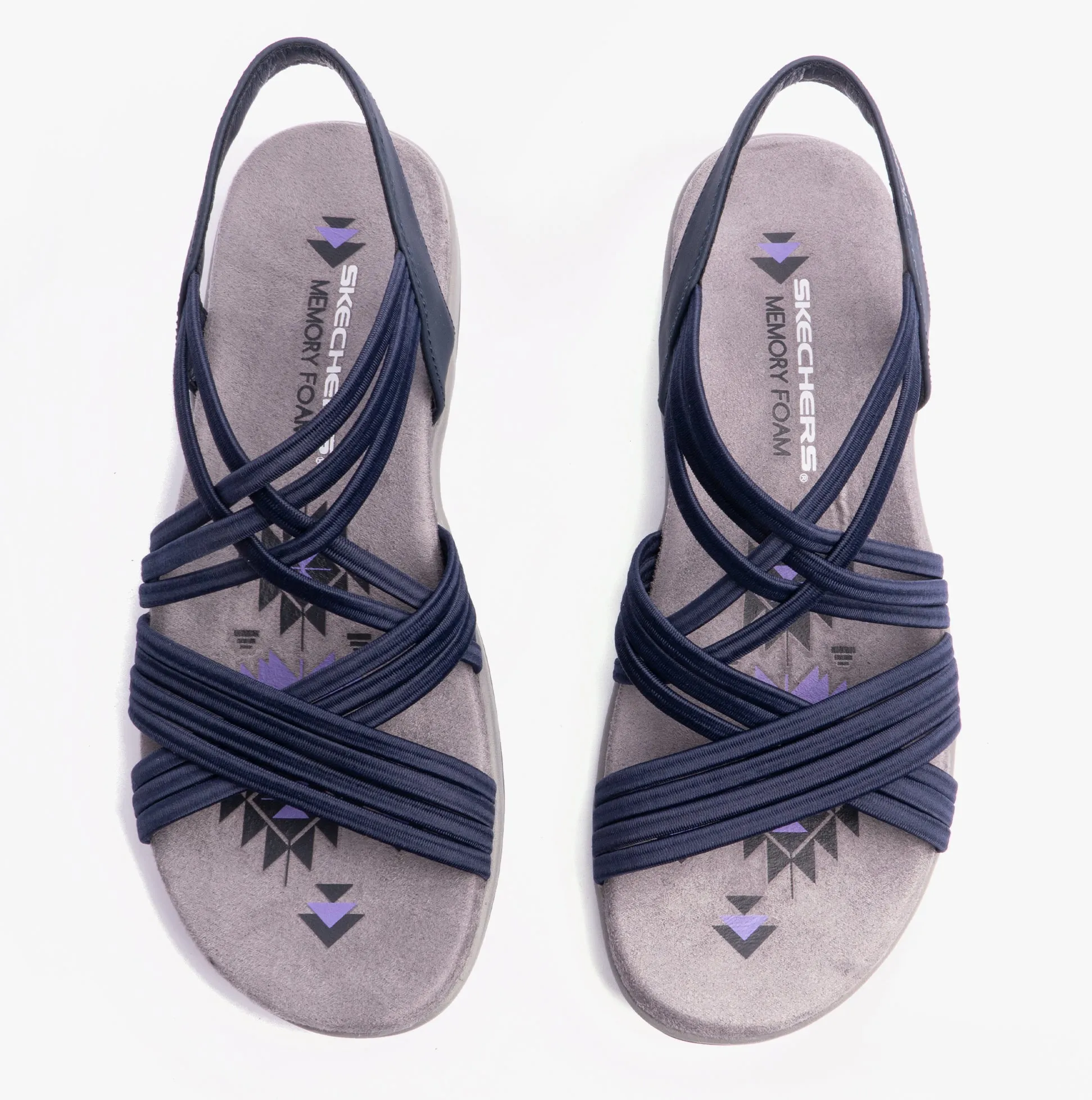 Skechers 163185/NVY REGGAE SLIM - SUNNYSIDE Womens Sandals Navy