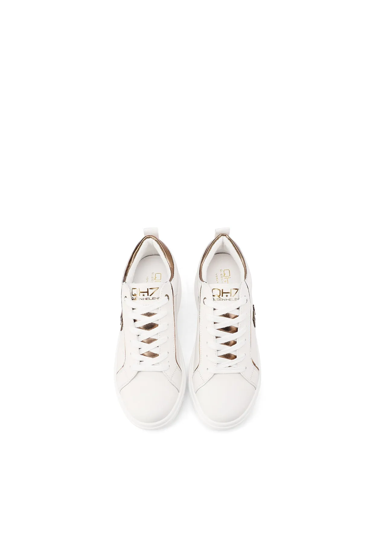 Sneakers in vera pelle QH8001