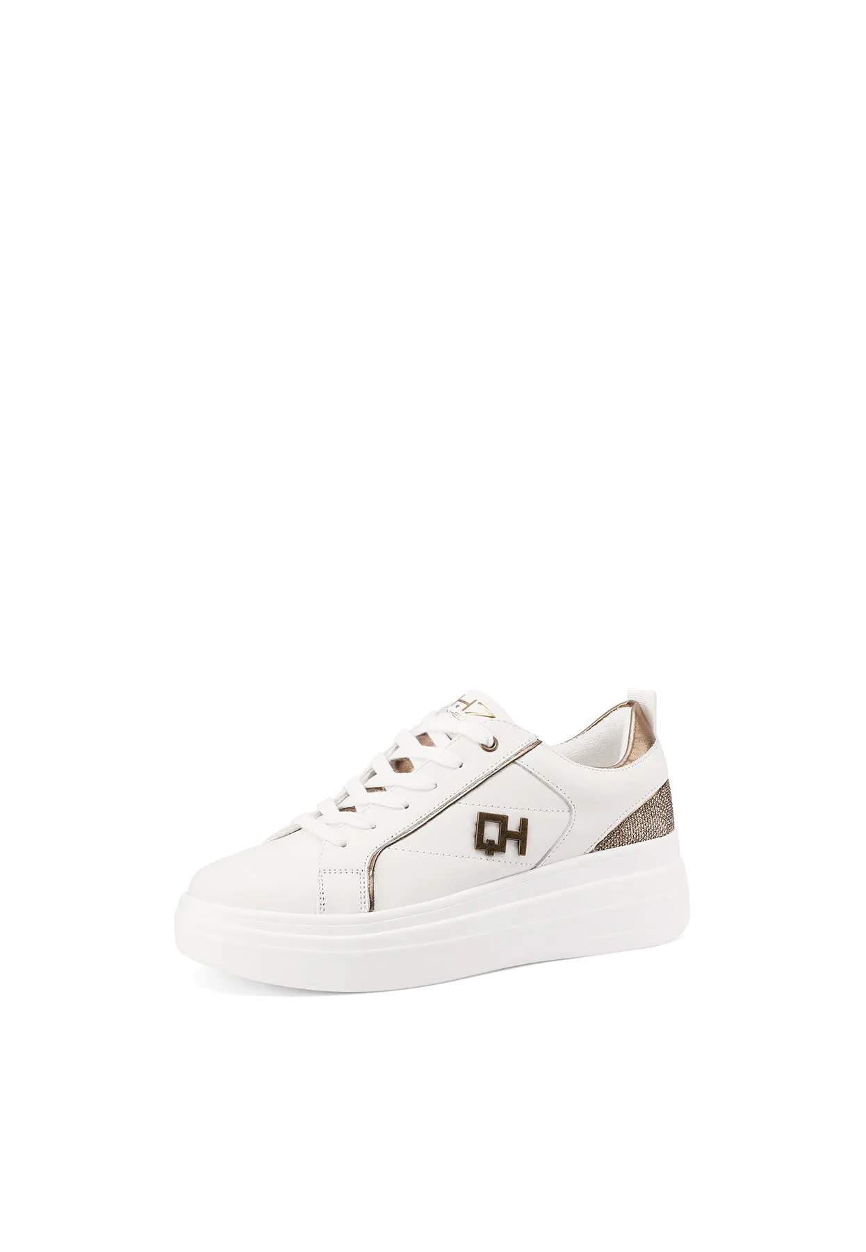 Sneakers in vera pelle QH8001