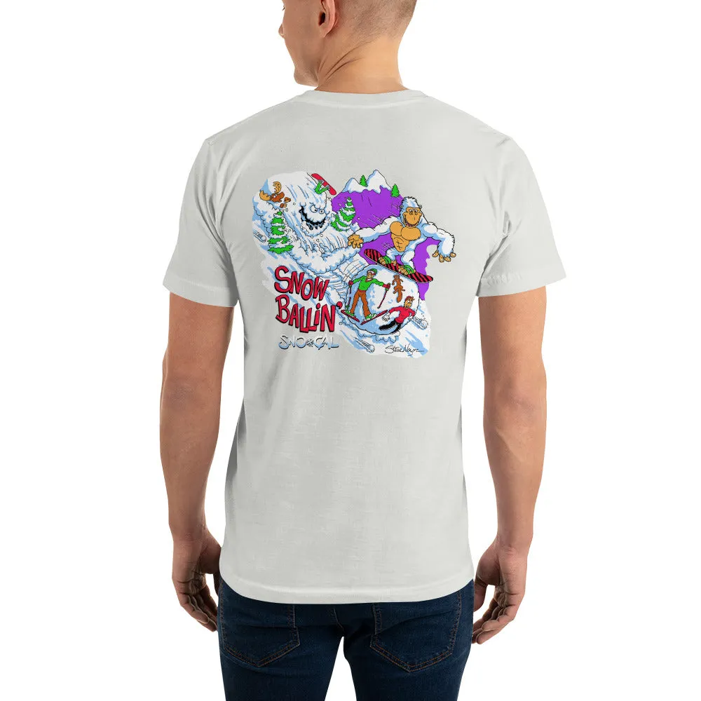 Sno Cal Snorilla Snow Ballin' Snowboard Shirt
