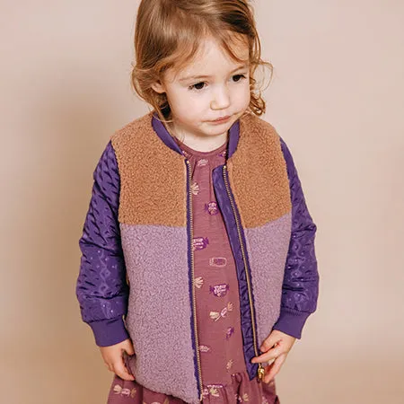 Soft Gallery Purple Fur Jacket - Retired
