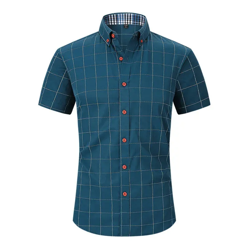 Sommer-Herrenkaro-Hemd "CoolFit Style"