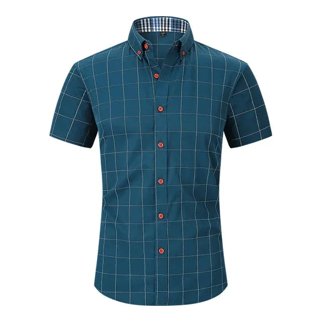 Sommer-Herrenkaro-Hemd "CoolFit Style"