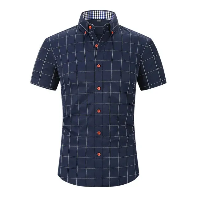 Sommer-Herrenkaro-Hemd "CoolFit Style"