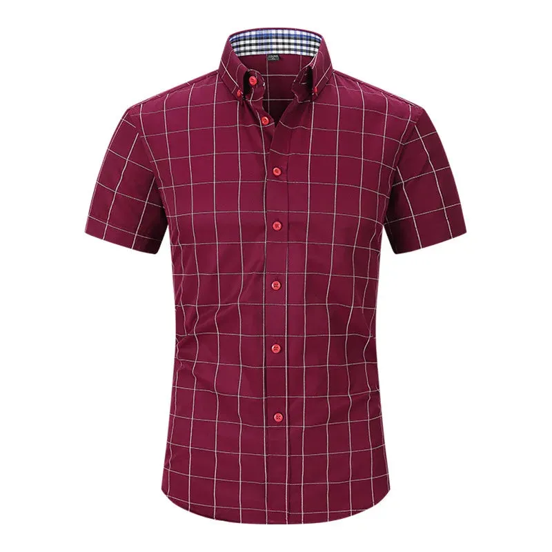 Sommer-Herrenkaro-Hemd "CoolFit Style"