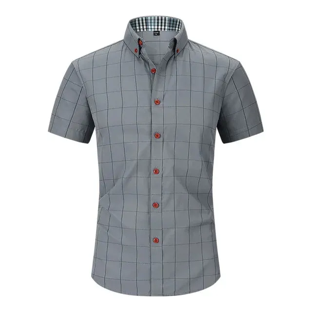Sommer-Herrenkaro-Hemd "CoolFit Style"