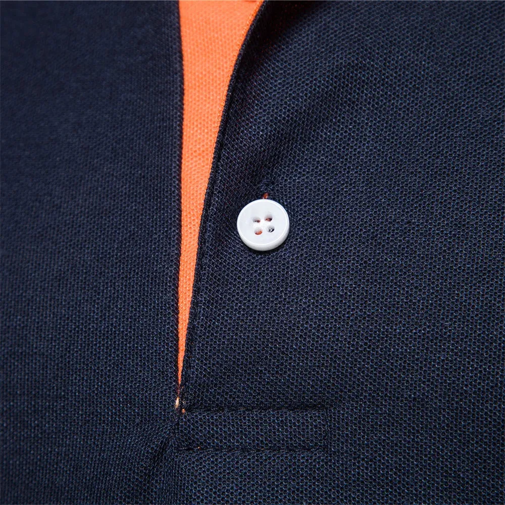 Sommerliches Baumwoll-Poloshirt von EleganzMode