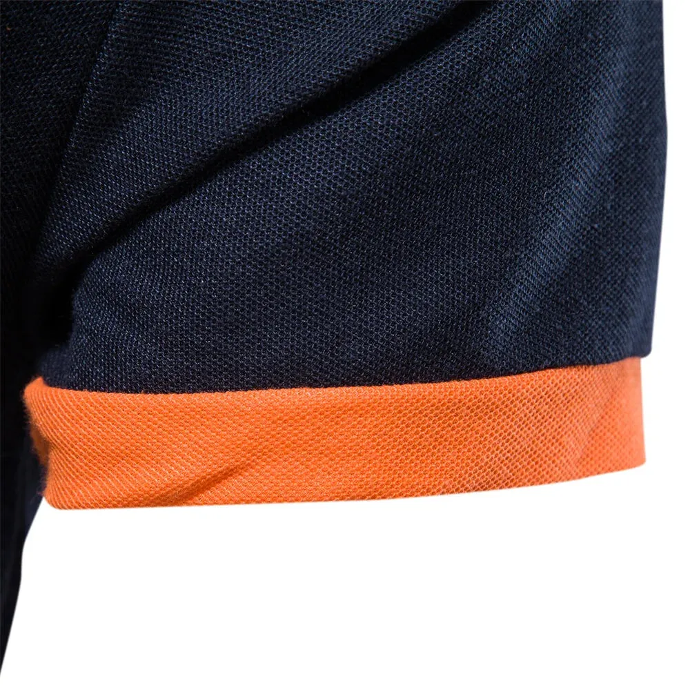 Sommerliches Baumwoll-Poloshirt von EleganzMode