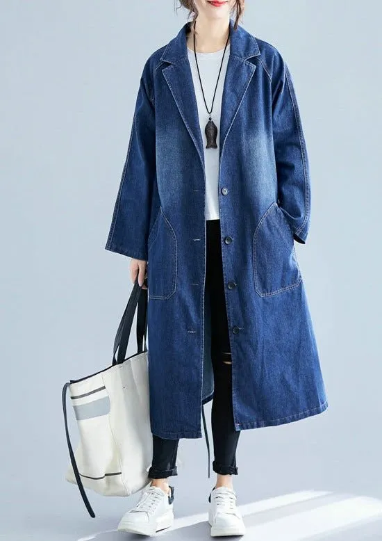 Sonia - Denim Trench Coat