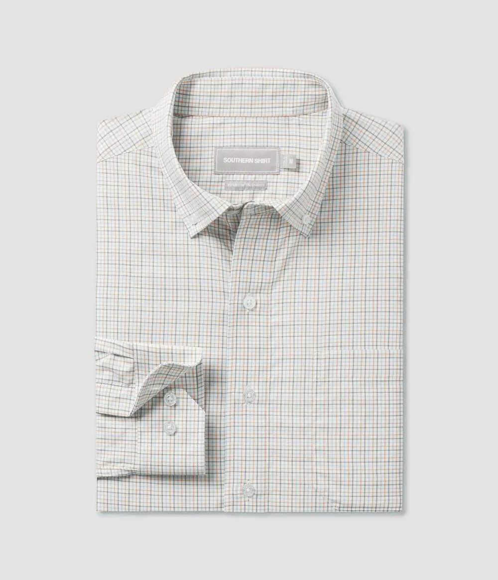 Southern Shirt Hudson Check Long Sleeve Button Down Shirt