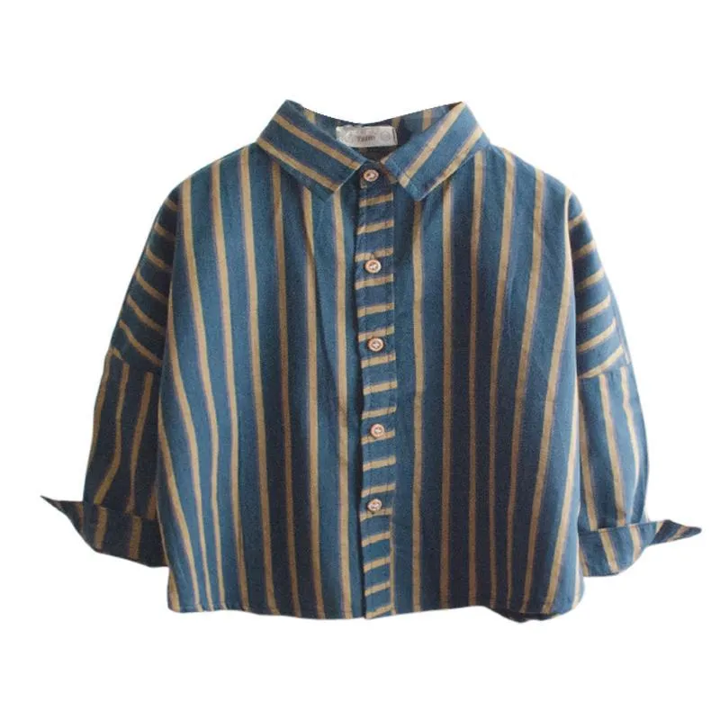 Spring Long Sleeve Boy Shirt