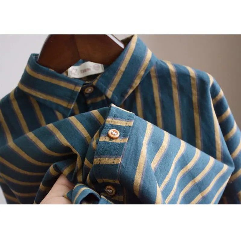 Spring Long Sleeve Boy Shirt