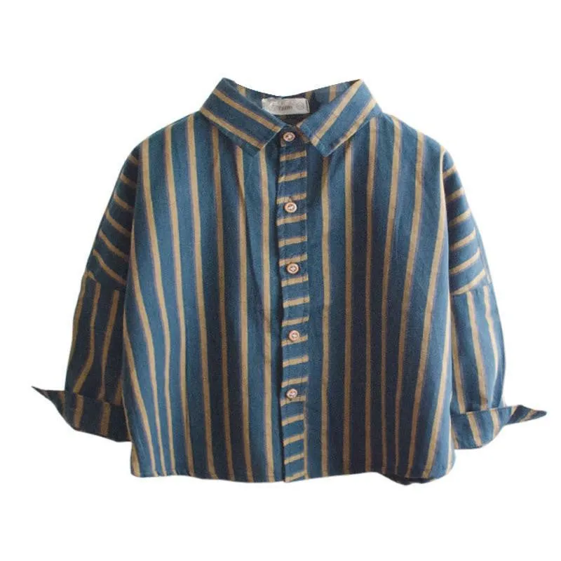 Spring Long Sleeve Boy Shirt