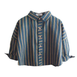 Spring Long Sleeve Boy Shirt