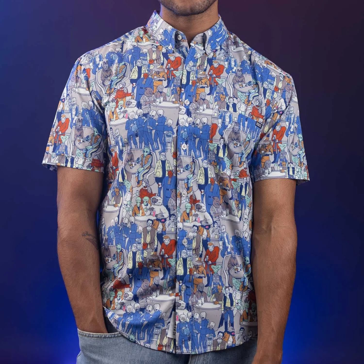 Star Wars™ "Cantina" – KUNUFLEX Short Sleeve Shirt