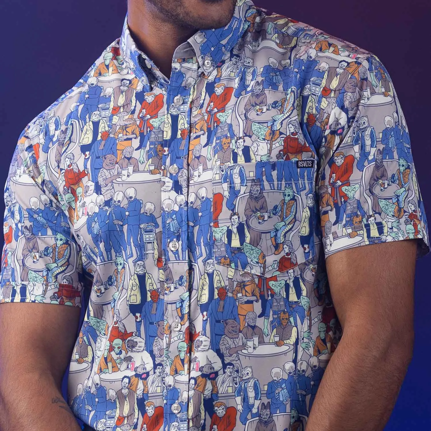 Star Wars™ "Cantina" – KUNUFLEX Short Sleeve Shirt
