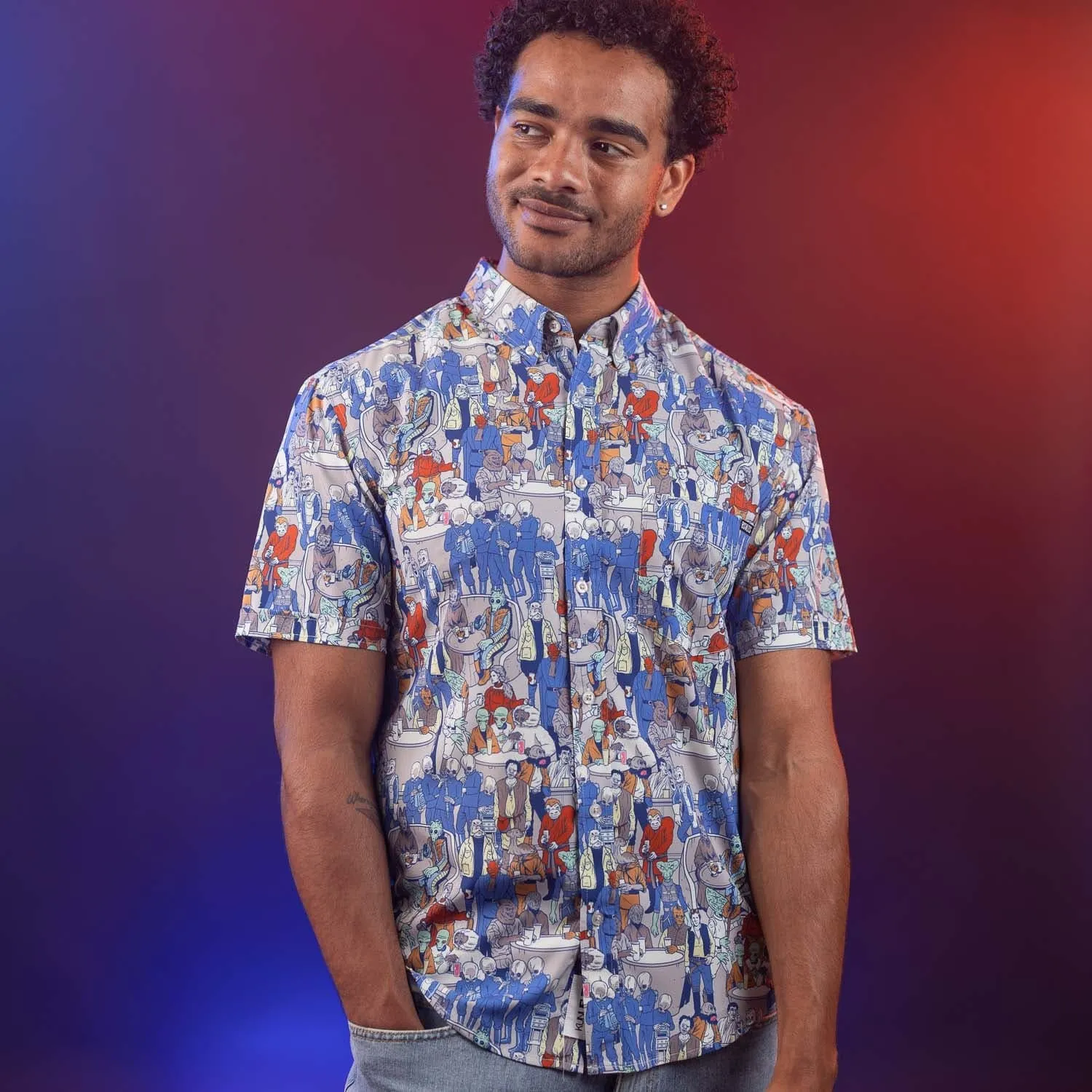 Star Wars™ "Cantina" – KUNUFLEX Short Sleeve Shirt