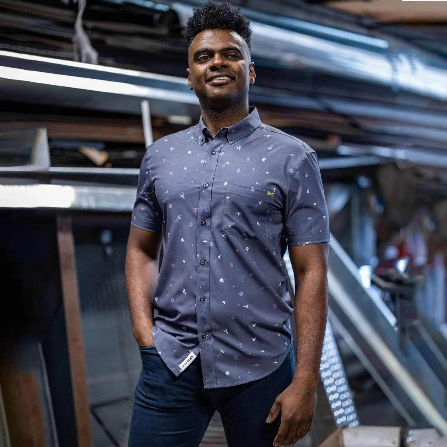 Star Wars™ "Stay on Target" – KUNUFLEX Short Sleeve Shirt