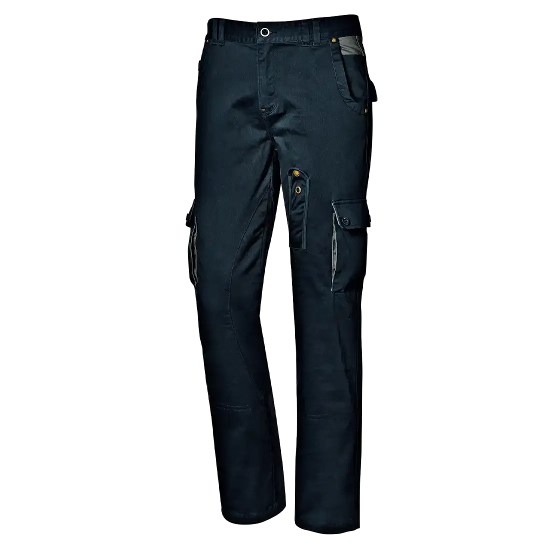 STRETCH WORK TROUSERS - Stretch Effect, Reinforced Pockets, Multiple Utility Pockets