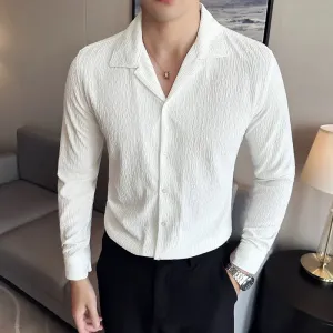 StyleForge Herren V-Neck Hemd