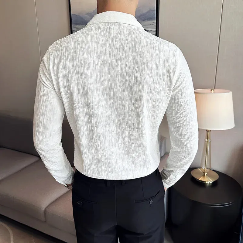 StyleForge Herren V-Neck Hemd