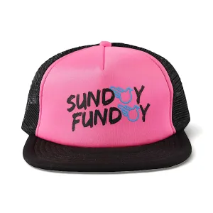 Sunday Funday Pink Foam Trucker
