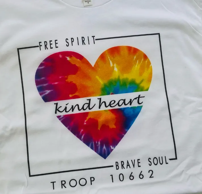 T-shirt Free Spirit Kind Heart Brave Soul Troop #