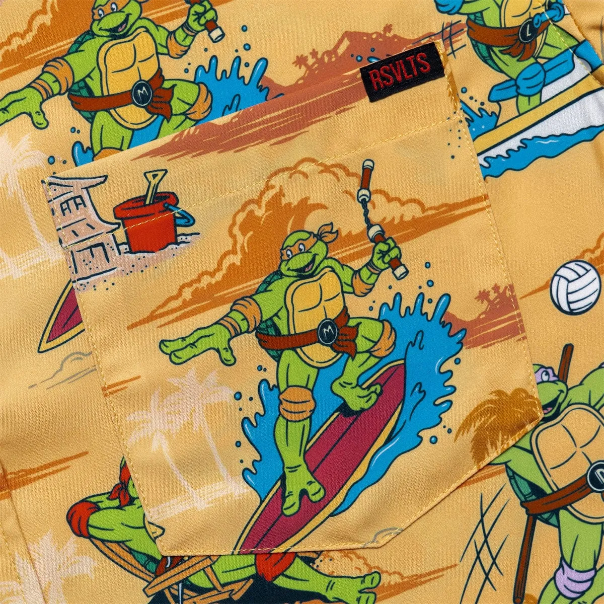 Teenage Mutant Ninja Turtles "Turtlecation" – KUNUFLEX Short Sleeve Shirt