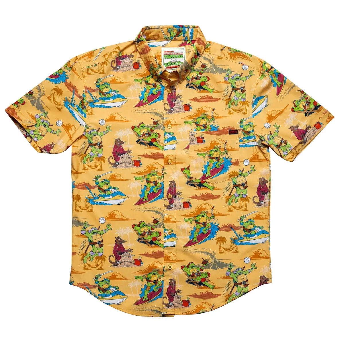 Teenage Mutant Ninja Turtles "Turtlecation" – KUNUFLEX Short Sleeve Shirt