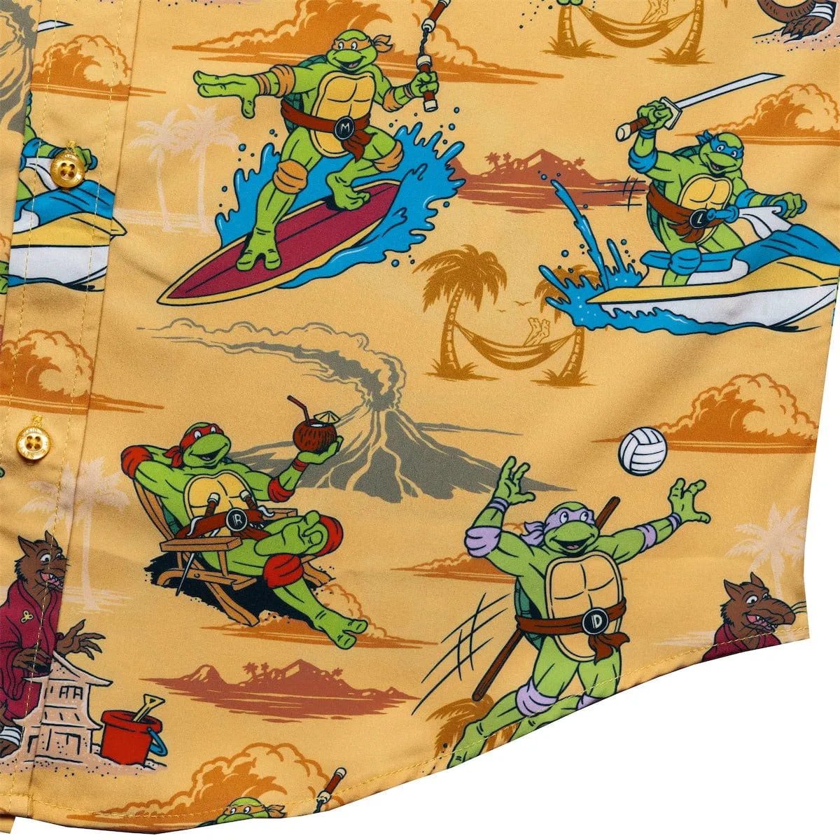 Teenage Mutant Ninja Turtles "Turtlecation" – KUNUFLEX Short Sleeve Shirt