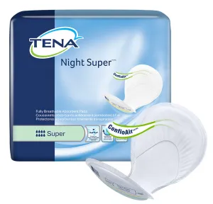 TENA® Night Super 2 Piece Heavy Incontinence Pad, Ultimate Absorbency