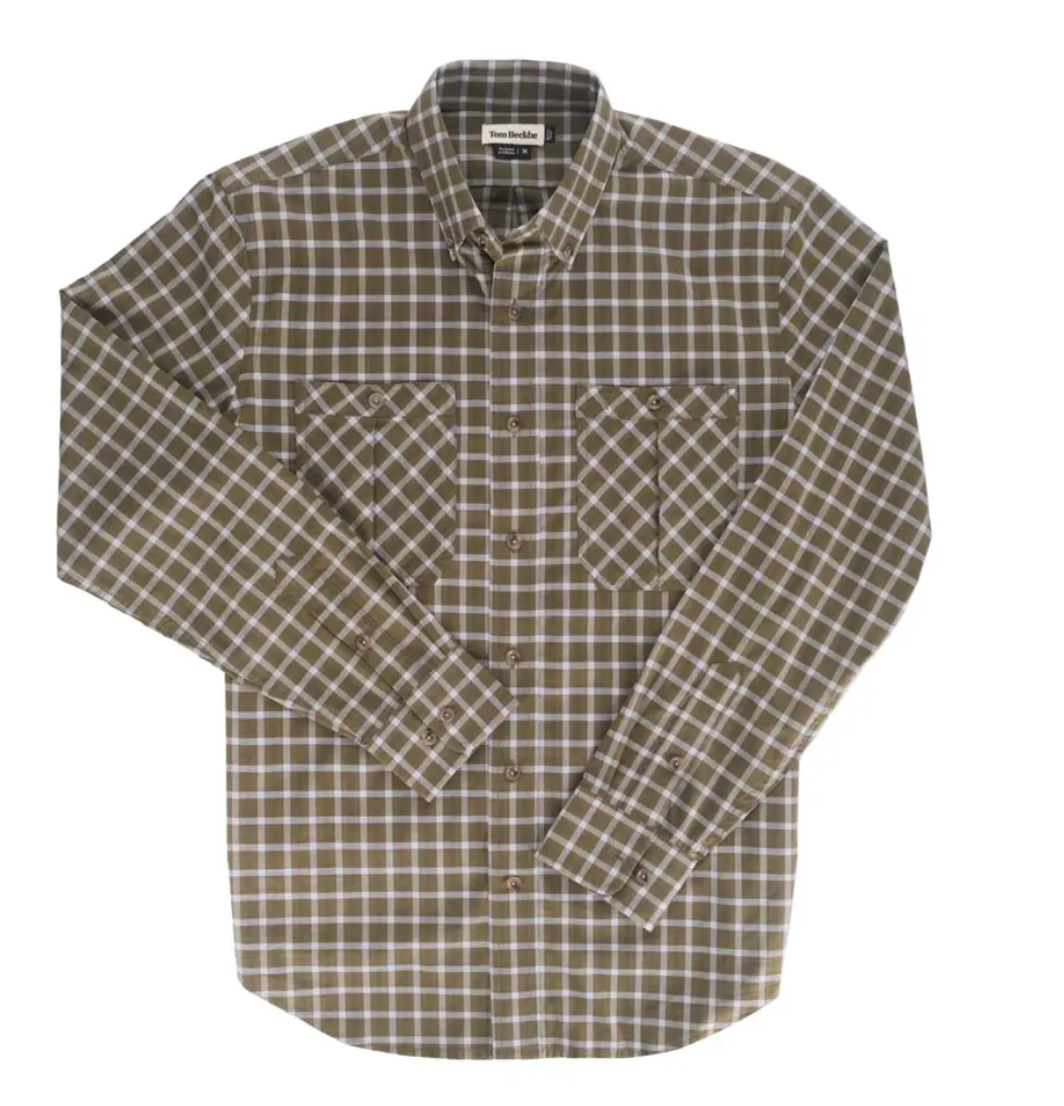 Tidewater Shirt- Olive Moss