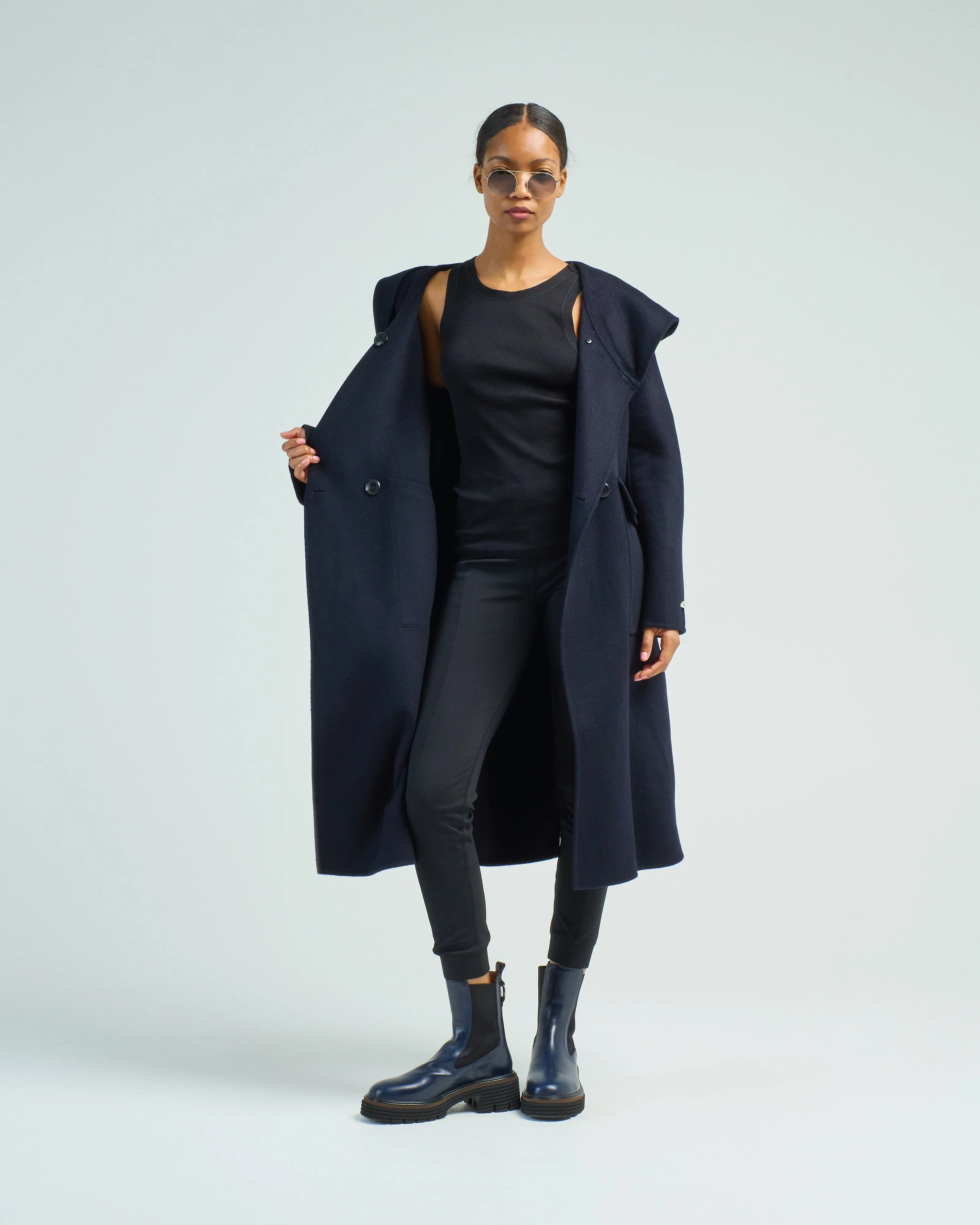 tiziana db hooded coat