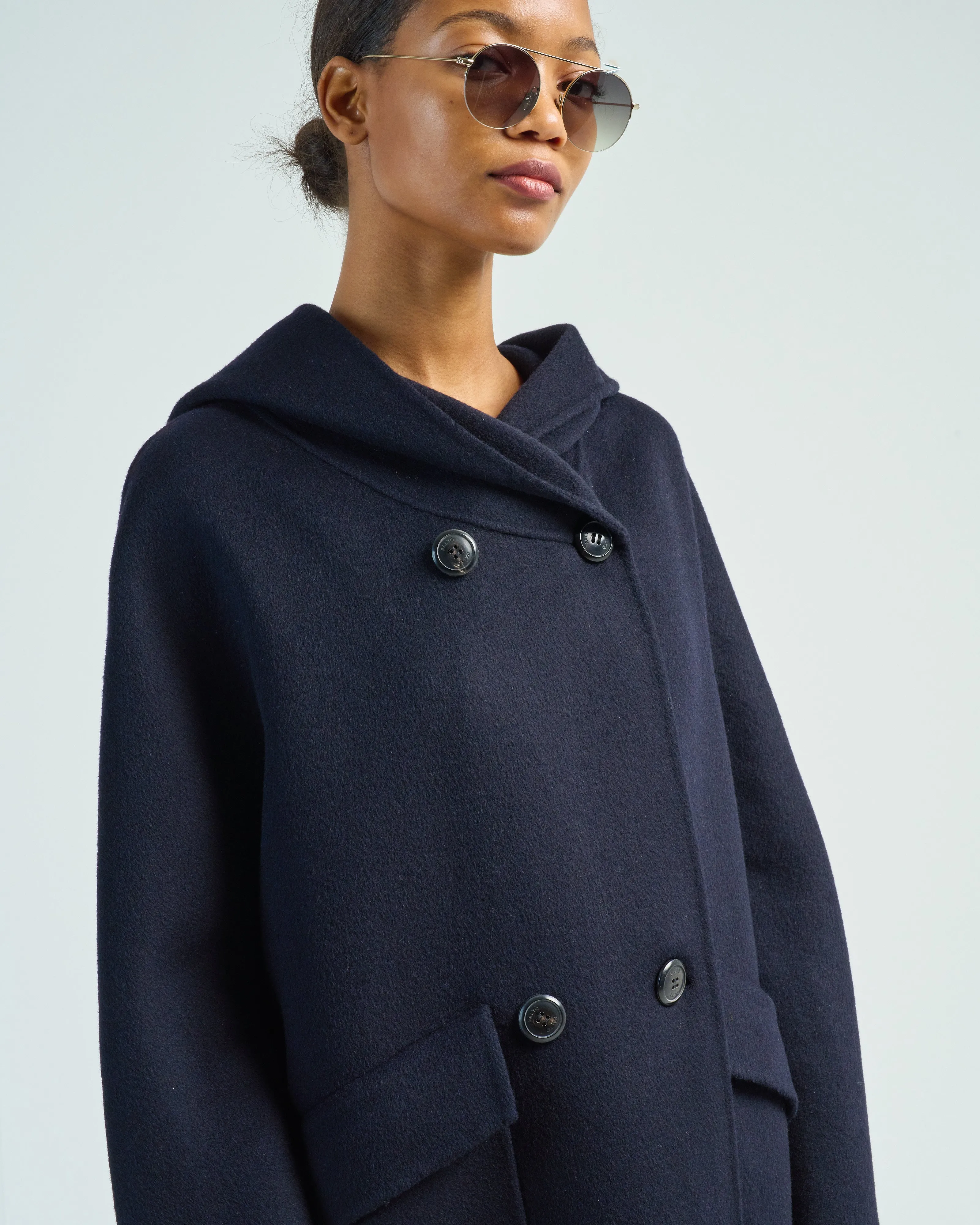 tiziana db hooded coat