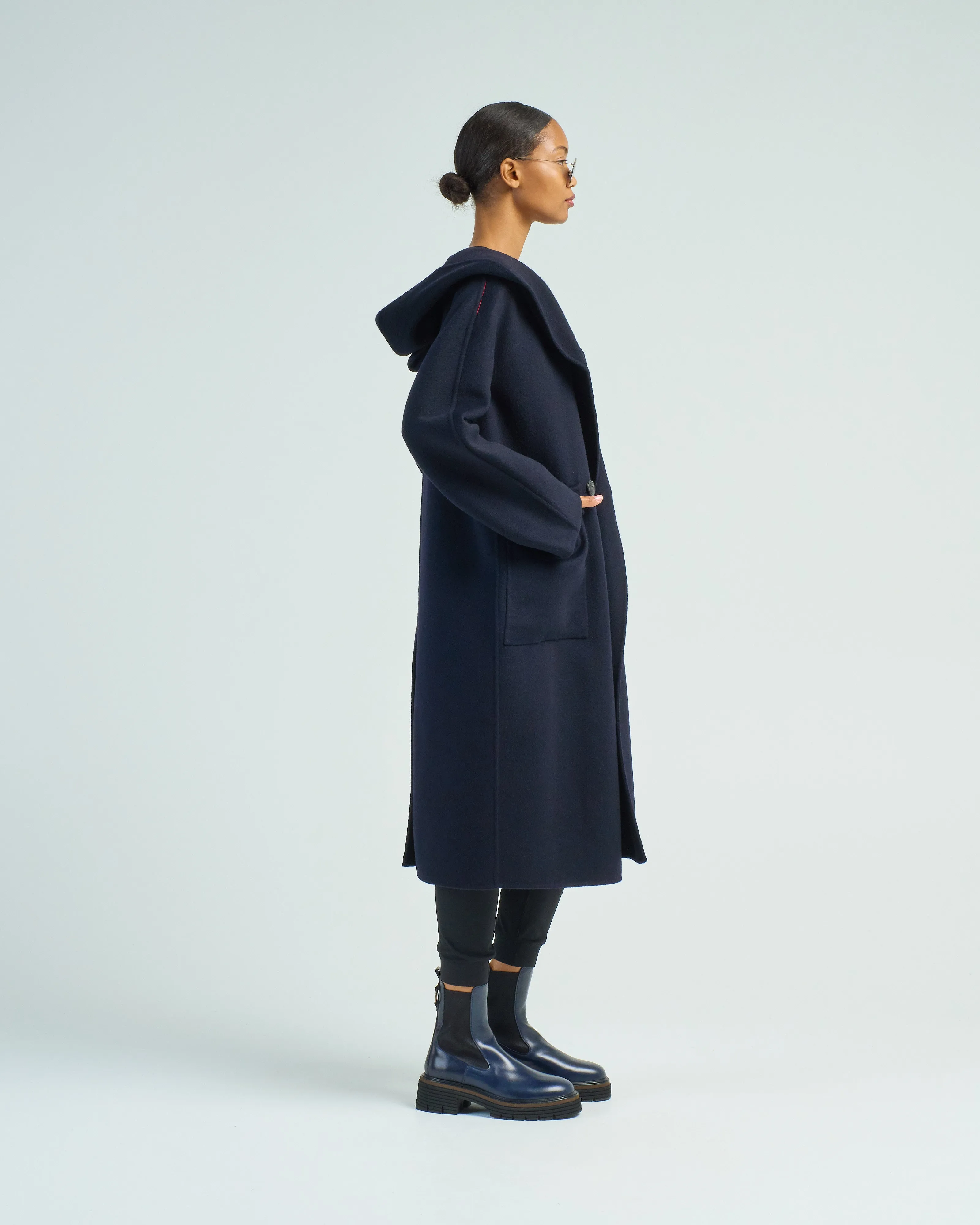 tiziana db hooded coat