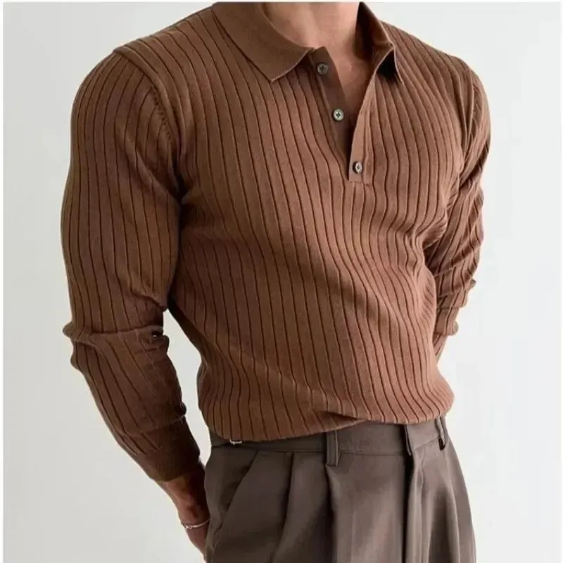 TrendMode Eleganter Herren-Pullover für Frühling und Herbst