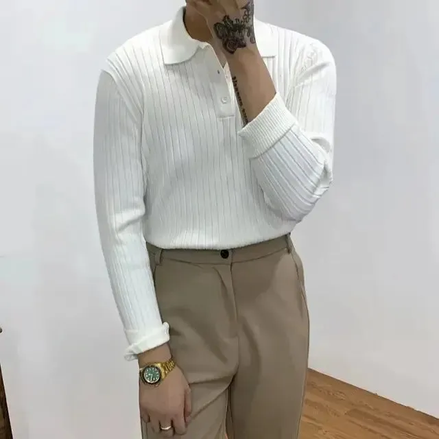 TrendMode Eleganter Herren-Pullover für Frühling und Herbst