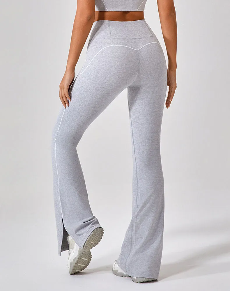 Tummy Control Wide Leg Yoga Flared Pants