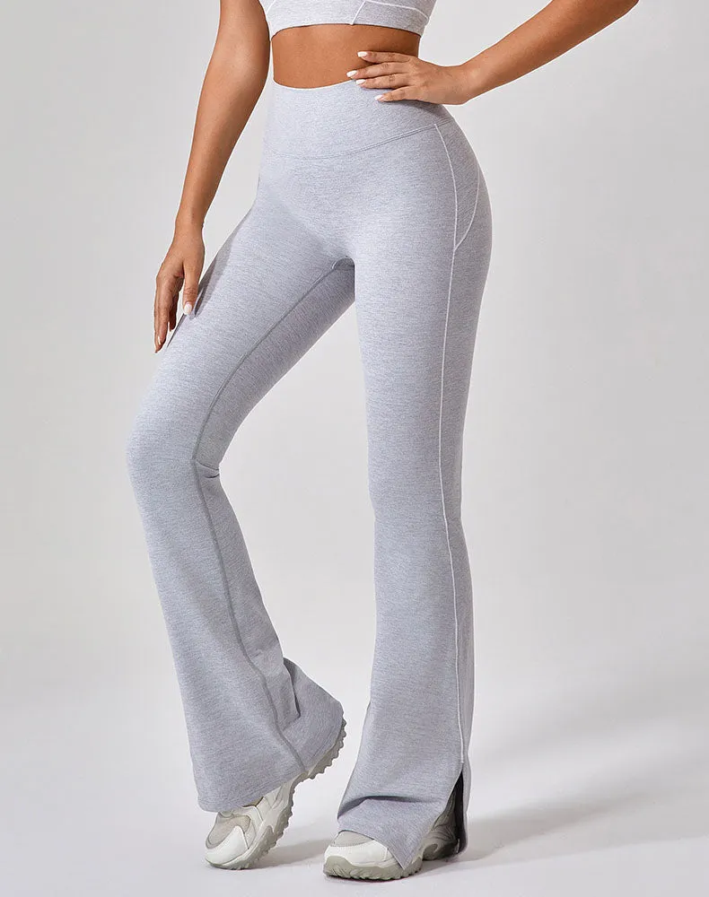 Tummy Control Wide Leg Yoga Flared Pants