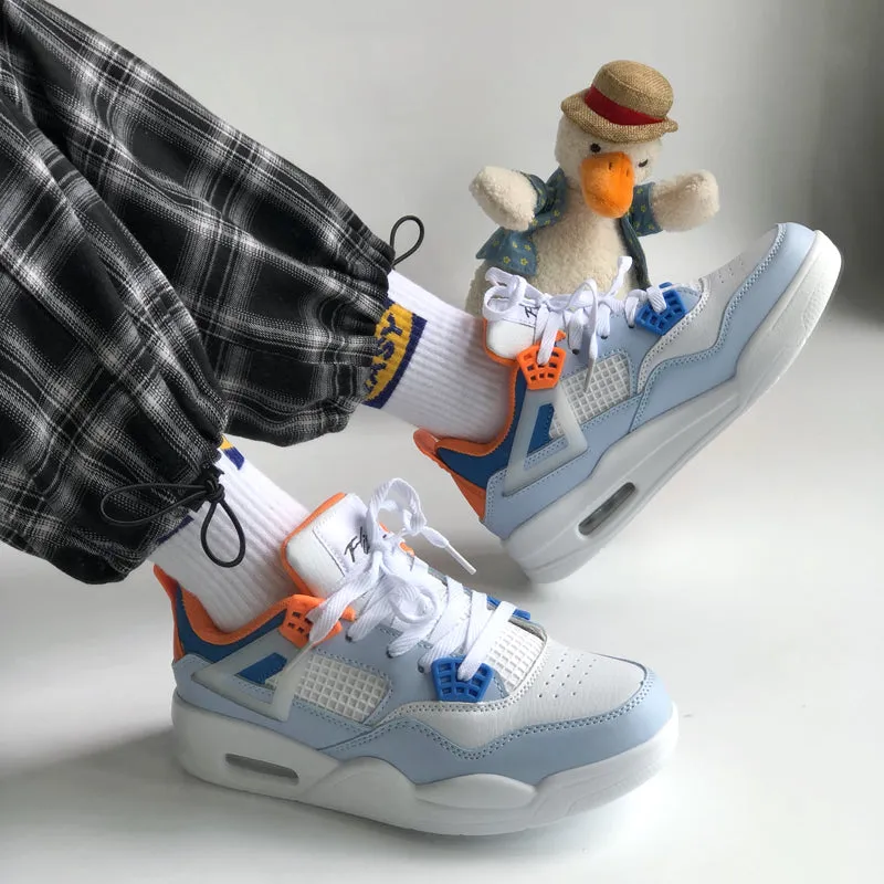 ULZZANG COLOR CASUAL COUPLE SNEAKERS UB2532