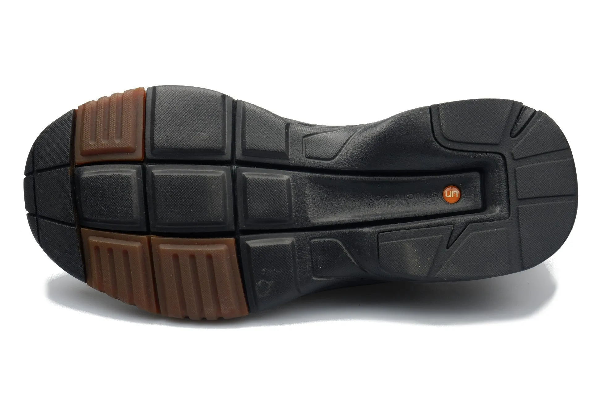 'Un Click' men's walking lace-up - brown nuuck