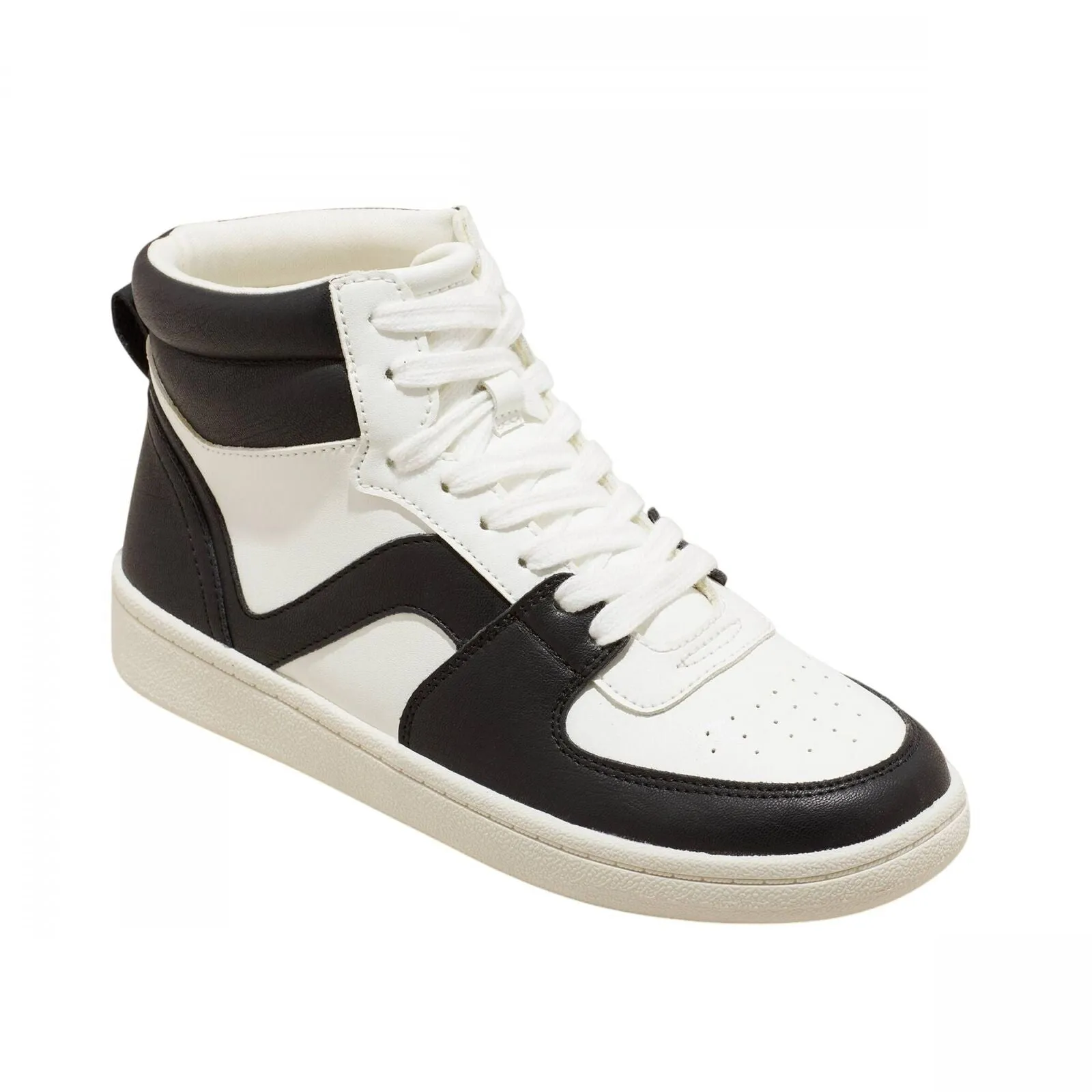 Universal Thread Womens High Top Paige Sneakers 87930796 Black 8.5M