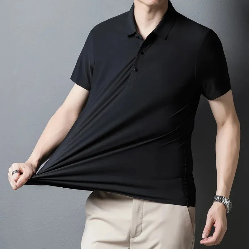 UrbanCool Sommer-Kurzarm-Poloshirt für Herren