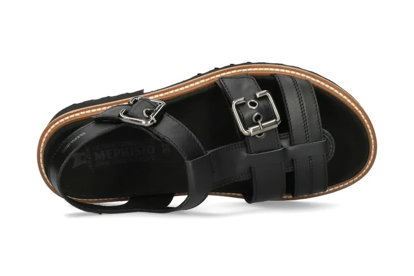 'Valny' women's sandal - black